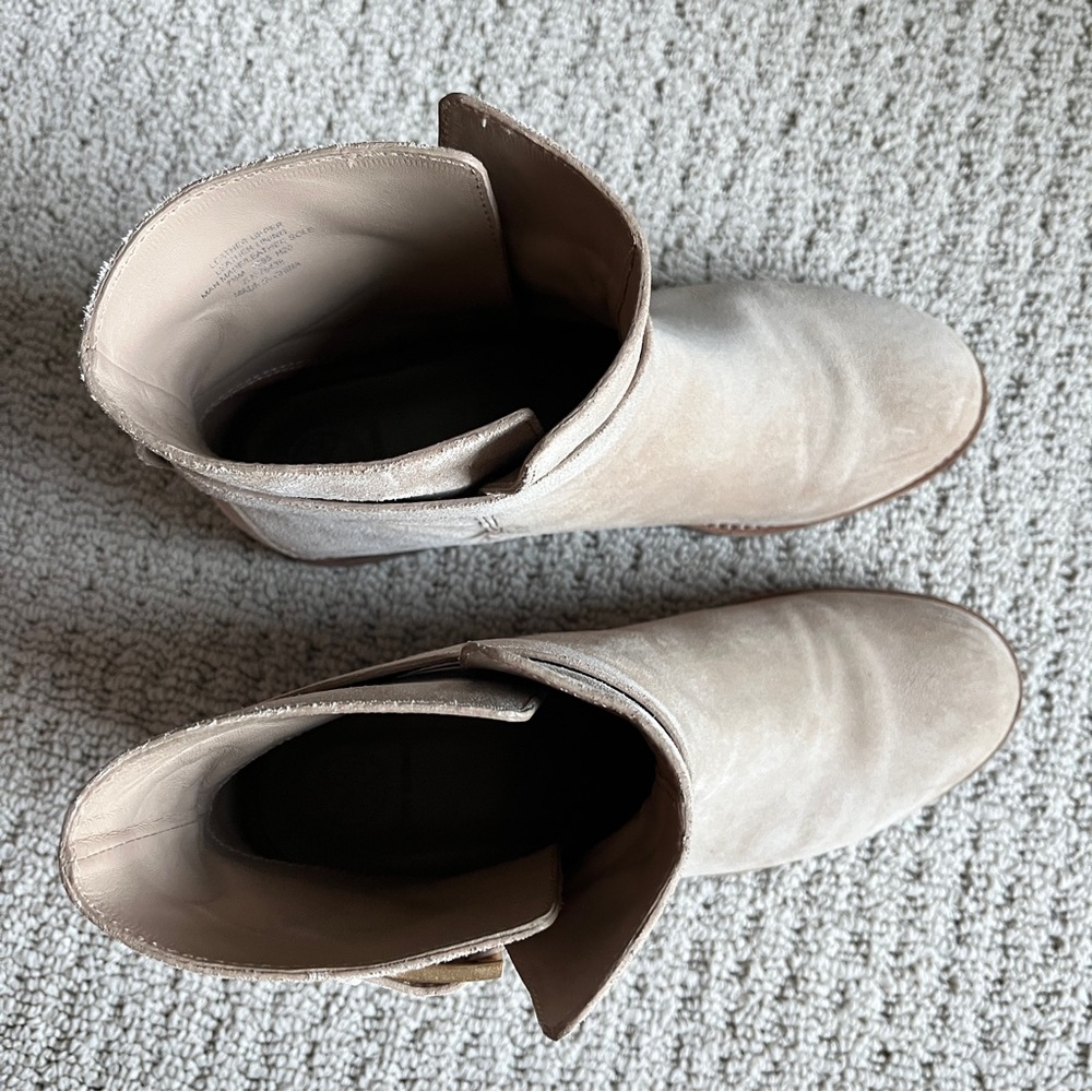 Tory Burch Tan Suede Leather Boots - Picture 8 of 8